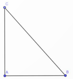 A triangle with points and lines

Description automatically generated