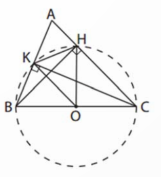 A triangle with letters and numbers

Description automatically generated