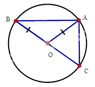 A diagram of a triangle with red lines and a blue line

Description automatically generated