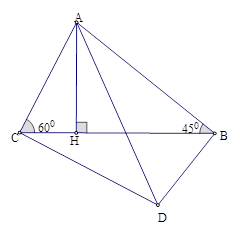 A diagram of a triangle with lines and points

Description automatically generated