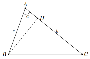 A triangle with lines and letters

Description automatically generated