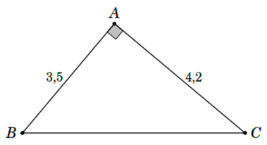 A triangle with a square in the middle

Description automatically generated