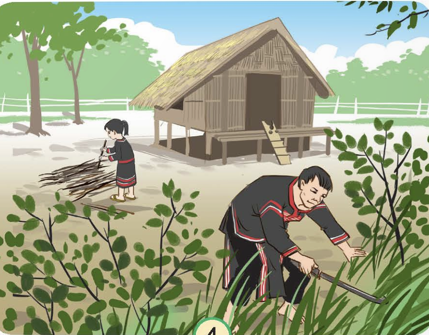 A screenshot of a cartoon of two people working in the woods

Description automatically generated