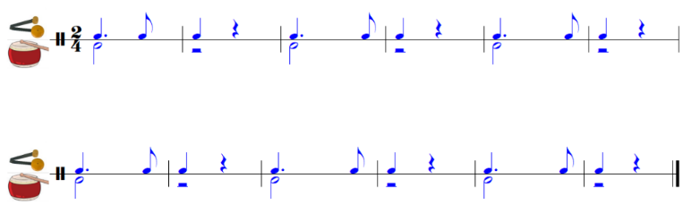 A sheet of music with notes

Description automatically generated