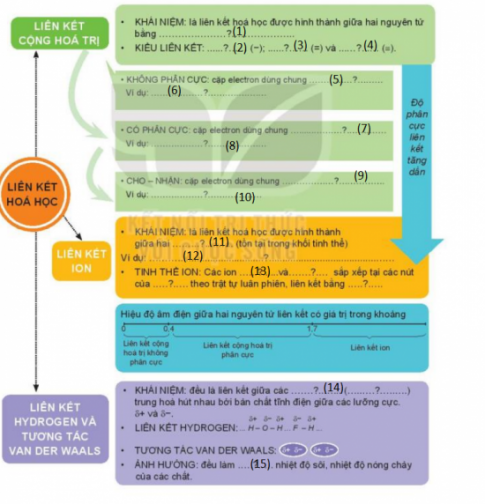 BÀI 13. LIÊN KẾT HYDROGEN VÀ TƯƠN TÁC VANDER WAALS