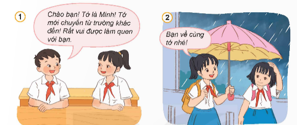 Phiếu học tập Đạo đức 4 cánh diều Bài 9: Em làm quen với bạn bè |  Kenhgiaovien.com