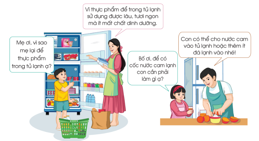 PHIẾU HỌC TẬP 1BÀI 6: SỬ DỤNG TỦ LẠNHEm hãy nêu tác dụng của tủ lạnh dựa vào thông tin gợi ý trong các tình huống dưới đây?.............................................................................................................................................................................................................................................................................................................................................................................................................................................................................................................................................................................................................................................................................................................2. Hãy kể thêm một số tác dụng của tủ lạnh mà biết?....................................................................................................................................................................................................................................................................................................................................................................................................................................................................................................................................................................3. Dựa vào hình và thông tin gợi ý dưới đây, hãy gọi tên các khoang chứa trong tủ lạnh và nêu vai trò của chúng............................................................................................................................................................................................................................................................................................................................................................................................................................4. Em hãy phân loại các loại thực phẩm dưới đây vào những khoang tủ lạnh thích hợp?......................................................................................................................................................................................................................................................................................................................................................................................................................................................................................................................................................................................................................................................................................................................................................................................................................................................PHIẾU HỌC TẬP 2