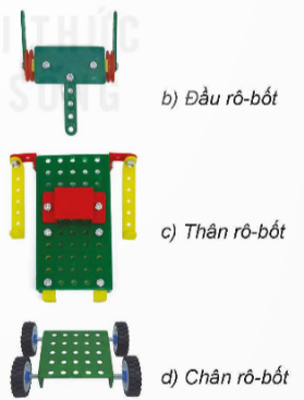 PHIẾU HỌC TẬP 1BÀI 10: LẮP GHÉP MÔ HÌNH RÔ - BỐT1. Quan sát hình và cho biết bộ phận chính của mô hình robot?...........................................................................................................................................................................................................................................................................................................................................................................................................................2 Em hãy nêu một số chi tiết cần để lắp được mô hình robot như hình bài 1?..........................................................................................................................................................................................................................................................................................................................................................................................................................................................................................................................................................................................................................................................................................................…3 Để lắp được mô hình robot, em sẽ tiến hành như thế nào?...........................................................................................................................................................................................................................................................................................................................................................................................................................4 Theo em, bánh xe ở phần chân robot có tác dụng gì?...........................................................................................................................................................................................................................................................................................................................................................................................................................5 Các bộ phần chính của mô hình robot được ghép với nhau bằng các chi tiết nào?........................................................................................................................................................................................................................................................................................................................................................................................................................… PHIẾU HỌC TẬP 2