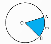 A circle with a blue triangle in the center

Description automatically generated