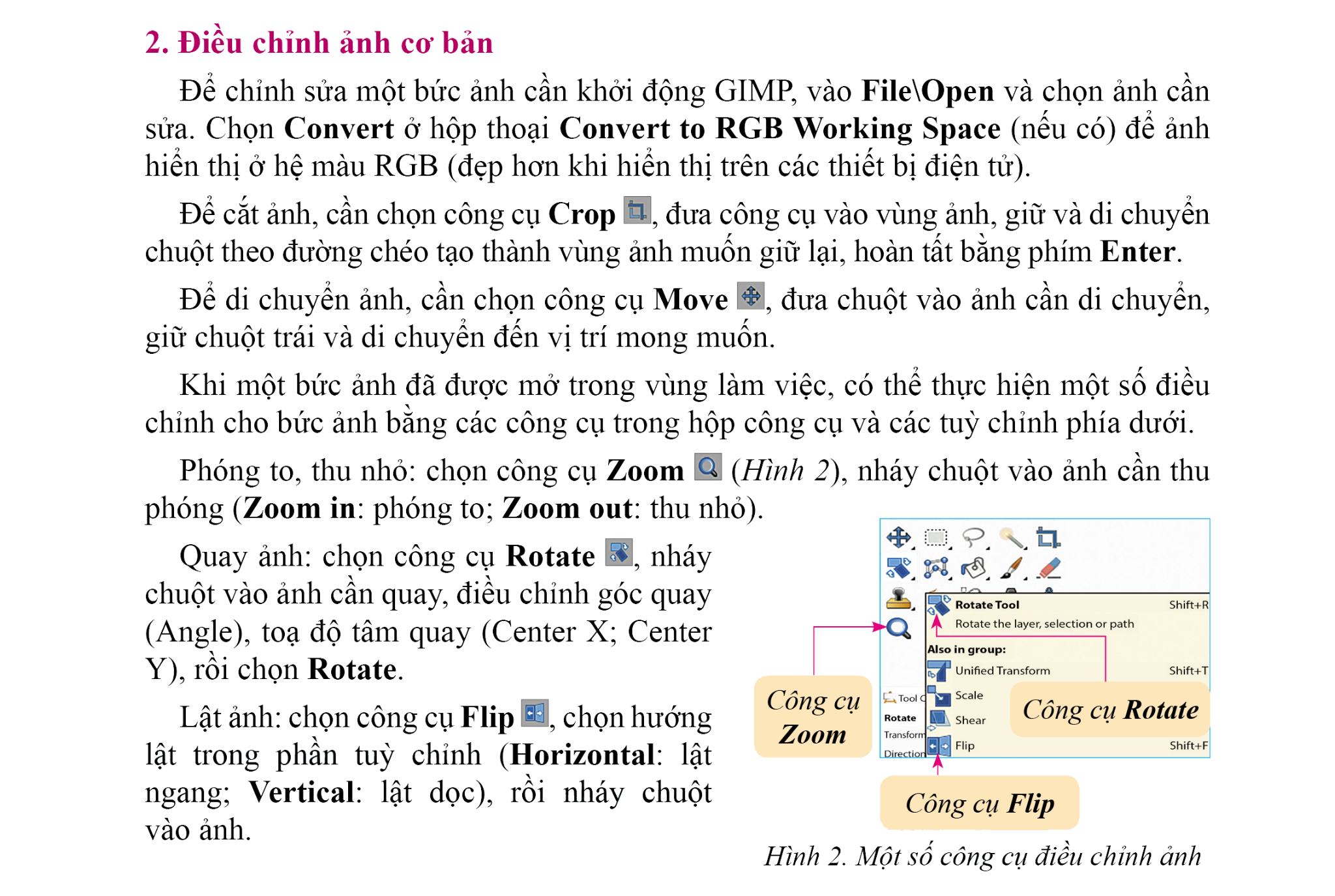 b. LÀM QUEN VỚI PHẦN MỀM CHỈNH SỬA ẢNHBÀI 11b: THỰC HÀNH TỔNG HỢPHOẠT ĐỘNG KHỞI ĐỘNGGV yêu cầu HS thảo luận và trả lời:Em hãy nêu các bước tạo khung cho viền?HOẠT ĐỘNG HÌNH THÀNH KIẾN THỨC