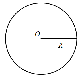 A circle with a line in the middle

Description automatically generated