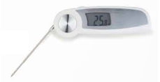 A digital thermometer with a needle

Description automatically generated