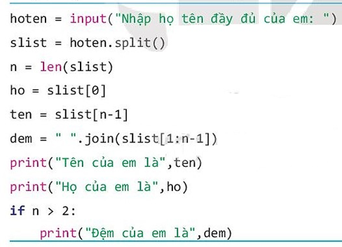 ÔN TẬP LẬP TRÌNH PYTHON (2 TIẾT)HOẠT ĐỘNG KHỞI ĐỘNGGV yêu cầu HS thảo luận và trả lời:Lệnh range (3,10) trả lại vùng có giá trị gồm các số nào?HOẠT ĐỘNG HÌNH THÀNH KIẾN THỨC