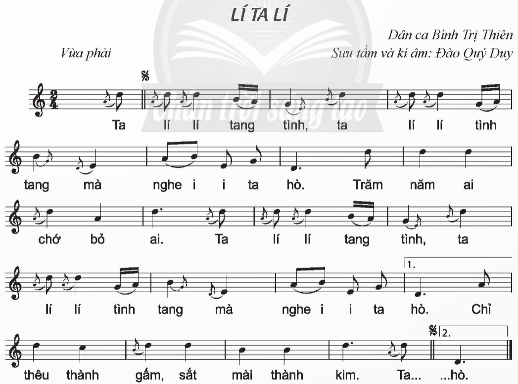 BÀI 4: THỰC HÀNH HÁT LUYẾN ÂM