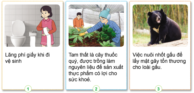 PHIẾU HỌC TẬP 1BÀI 18: SỬ DỤNG HỢP LÝ THỰC VẬT VÀ ĐỘNG VẬTCon người sử dụng động vật, thực vật để làm gì? Nêu một số ví dụ về việc con người sử dụng thực vật, động vật trong đời sống hằng ngày?.............................................................................................................................................................................................................................................................................................................................................................................................................................................................................................................................................................................................................................................................................................................2. Quan sát hình và kể tên một số thức ăn đồ uống mà con người đã sử dụng thực vật và động vật để làm ra?....................................................................................................................................................................................................................................................................................................................................................................................................................................................................................................................................................................3.  Nhận xét về việc sử dụng thức ăn của các bạn trong hình dưới đây............................................................................................................................................................................................................................................................................................................................................................................................................................4. Em nên làm gì để không lãng phí thức ăn, đồ uống được chế biến từ thực vật, động vật?.............................................................................................................................................................................................................................................................................................................................................................................................................................................................................................................................................................................................................................................................................................................PHIẾU HỌC TẬP 2