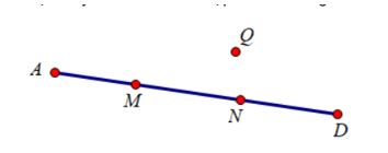 PHIẾU HỌC TẬP 1BÀI 16. ĐIỂM Ở GIỮA, TRUNG ĐIỂM CỦA ĐOẠN THẲNGBài 1. Biểu diểm M là trung điểm của đoạn thẳng YZ...........................................................................................................................................................................................................................................................................................................................................................................................................................Bài 2. Cho hình vẽ dưới đây:Trong hình vẽ đã cho, những điểm ở giữa hai điểm A và F là ?..................................................................................................................................................................................................................................................................................Bài 3. ình vẽ sau có bao nhiêu điểm ở giữa hai điểm khác?..................................................................................................................................................................................................................................................................................Bài 4. Có bao nhiêu điểm ở giữa hai điểm A và D?.................................................................................................................................................................................................................................................................................PHIẾU HỌC TẬP 2