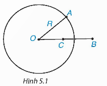 BÀI 13. MỞ ĐẦU VỀ ĐƯỜNG TRÒNA. KHỞI ĐỘNGHS đọc bài toán mở đầu và thực hiện bài toán dưới sự dẫn dắt của GV B. HOẠT ĐỘNG HÌNH THÀNH KIẾN THỨC1. Đường trònGV tổ chức HS tìm hiểu hoạt động 1 và kết luận về đường trònSản phẩm dự kiến:Đường tròn tâm  bán kinh  , kí hiệu là , là hình gồm tất cả các điểm cách điểm  một khoảng bằng .• Khi không cần để ý đến bán kính, kí hiệu đường tròn tân  là • Nếu  là một điểm của đường tròn  ta viết . Khi đó, đường tròn  đi qua điểm  (hay  nằm trên đường tròn )Nhận xét1) Trên hình 5.1, điểm  nằm trên, điểm  nằm trong và điểm  nằm ngoài đường tròn . Tổng quát:+ Điểm  nằm trên  nếu + Điểm  nằm trong  nếu + Điểm  nằm ngoài  nếu Hình tròn tâm  bán kính  là hình gồm các điểm nằm trên và nằm trong đường tròn 2. Tính đối xứng của đường trònThực hiện HĐ2 rút ra kết luận tính đối xứng của đường trònSản phẩm dự kiến:• Đường tròn là hình có tâm đối xứng; tâm của đường tròn là tâm đối xứng của nó.• Đường tròn là hình có trục đối xứng; mỗi đường thẳng qua tâm của đường tròn là một trục đối xứng của nó.Lưu ý: Đường tròn có một tâm đối xứng, nhưng có vô số trục đối xứng.C. HOẠT ĐỘNG LUYỆN TẬPCâu 1. Tâm đối xứng của đường tròn là: A. Tâm của đường trònB. Điểm bất kì bên trong đường trònC. Điểm bất kì bên ngoài đường trònD. Điểm bất kì trên đường tròn Câu 2. Khẳng định nào sau đây là đúng khi nói về trục đối xứng của đường tròn?A. Đường tròn có hai trục đối xứng là hai đường kính vuông góc với nhauB. Đường tròn có vô số trục đối xứng là đường kínhC. Đường tròn có duy nhất một trục đối xứng là đường kínhD. Đường tròn không có trục đối xứngCâu 3. Cho đường tròn  và một điểm  biết rằng đoạn . Vậy vị trí tương đối của điểm  và đường tròn  là: A.  nằm trong B.  nằm ngoài C.  nằm trên D. Không thể xác định được Câu 4. Cho đoạn thẳng  có trung điểm là . Hỏi điểm  có vị trí tương đối nào với đường tròn ? A. Không xác định đượcB.  nằm trong C.  nằm ngoài D.  nằm trên  Câu 5. Tâm đường tròn ngoại tiếp hình vuông ABCD là: A. Trung điểm cạng ABB. Trung điểm cạnh CBC. Giao điểm của hai đường chéo AC và BDD. Trung điểm cạnh AD Đáp án gợi ý:Câu 1Câu 2Câu 3Câu 4Câu 5ABCDCD. HOẠT ĐỘNG VẬN DỤNG