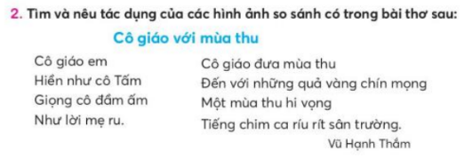 ÔN TẬP CUỐI HỌC KÌ ITIẾT 1HOẠT ĐỘNG DẠY HỌC1. Ôn đọc thành tiếng và đọc thuộc lòng- GV hướng dẫn HS xác định yêu cầu của BT 1.- GV chia HS thành 4 nhóm bốc thăm, đọc thành tiếng hoặc thuộc lòng một đoạn trong bài đọc đã học và trả lời câu hỏi về nội dung đoạn đọc.- GV chọn ngẫu nhiên HS đọc thuộc bài2. Ôn luyện đọc hiểu- GV giới thiệu bài đọc Nắng hồng. - GV hướng dẫn HS đọc thầm lại bài đọc, thảo luận theo cặp nhóm nhỏ để trả lời các câu hỏi trong SHS.+ Câu 1: Mùa đông, bầu trời và cây cối như thế nào?+ Câu 2: Se sẻ và chị ong làm gì vào mùa đông?+ Câu 3: Chiếc áo choàng của mẹ được so sánh với hình ảnh nào?+ Câu 4: Điều gì thay đổi khi mẹ về nhà?+ Câu 5: Em thích hình ảnh nào trong bài? Vì sao?Sản phẩm dự kiến:+Câu 1: Mùa đông, mặt trời trốn đi đâu, bầu trời xám ngắt. Cây cối khoác tấm áo nâu.+ Câu 2: Se sẻ giấu tiếng hát, núp sâu trong nhà. Chị ong cũng không đến vườn hoa.+ Câu 3: Chiếc áo choàng của mẹ màu đỏ được so sánh như đốm nắng đang trôi.+ Câu 4: Mẹ về nhà như mang theo vạt nắng hồng ấm áp. Trong nụ cười của mẹ có cả mùa xuân sáng bừng.+ Câu 5: Em thích nhất là hình ảnh: Chiếc áo choàng màu đỏ/ Như đốm nắng đang trôi.  Trong tay chiếc áo choàng màu đỏ bình dị đó là tình thương yêu vô bờ bến của người mẹ dành cho con mình, cơ man nào là quà bánh dành cho bé mỗi lần mẹ đi chợ về. Nó làm ấm lòng bé mỗi khi nhìn thấy vóc dáng mẹ xuất hiện từ xa tựa như đốm nắng mùa xuân giữa trời đông lạnh giá. TIẾT 2HOẠT ĐỘNG DẠY HỌC1. Ôn đọc thành tiếng và đọc thuộc lòng- GV hướng dẫn HS xác định yêu cầu của BT 1.- GV chia HS thành 4 nhóm bốc thăm, đọc thành tiếng hoặc thuộc lòng một đoạn trong bài đọc đã học và trả lời câu hỏi về nội dung đoạn đọc.- GV chọn ngẫu nhiên HS đọc thuộc bài2. Ôn viết chữ C, G, S, L, Ê, I, K hoa cỡ nhỏ- GV  cho HS quan sát mẫu chữ C, G, S, L, Ê, I, K hoa cỡ nhỏ, xác định chiều cao, độ rộng các chữ (theo nhóm chữ).+  Chữ C hoa cỡ nhỏ có độ cao 2,5 ô li. Cấu tạo gồm nét cong trái và nét cong phải+ Chữ G hoa cỡ nhỏ có độ cao 4 ô li. Cấu tạo gồm nét cong trái và nét khuyết dưới+ Chữ S hoa cỡ nhỏ có độ cao 2,5 ô li. Cấu tạo gồm nét cong trái và nét thẳng đứng+ Chữ L hoa cỡ nhỏ có độ cao 2,5 ô li. Cấu tạo gồm nét cong trái, nét lượn dọc, nét thắt và nét cong phải+ Chữ Ê hoa cỡ nhỏ có độ cao 2,5 ô li. Cấu tạo gồm nét cong trái, nét cong phải, nét thắt và dấu mũ+ Chữ I  hoa cỡ nhỏ có độ cao 2,5 ô li. Cấu tạo gồm nét cong trái và nét móc ngược trái+ Chữ K  hoa cỡ nhỏ có độ cao 2,5 ô li. Cấu tạo gồm nét cong trái, nét móc ngược trái, nét móc phải, nét thắt và nét móc ngược phải- GV viết mẫu (có thể gọi HS có kĩ thuật viết tốt viết mẫu) và nêu quy trình viết chữ 1- 2 chữ hoa cỡ nhỏ.- GV cho HS viết chữ C, G, S, L, E, I, Khoa cỡ nhỏ vào VTV.3. Ôn luyện viết câu ứng dụngGV cho HS đọc và tìm hiểu về tên riêng Sơn La, Cần Thơ và Kiên Giang. GV giới thiệu kết hợp xác định vị trí các tỉnh trên bản đồ hành chính Việt Nam hoặc một vài hình ảnh, video clip minh hoạ.- GV cho HS quan sát và nhận xét cách viết các tên riêng Sơn La, Cần Thơ, Kiên Giang. - GV cho HS xác định độ cao các con chữ, vị trí đặt dấu thanh, khoảng cách giữa các tiếng,...- GV cho HS viết các tên riêng Sơn La, Cần Thơ, Kiên Giang vào VTV.- GV cho HS đọc và tìm hiểu nghĩa của bài ca dao:Trong đầm gì đẹp bằng senLá xanh, bông trắng lại chen nhụy vàng.Nhụy vàng, bông trắng, lá xanhGần bùn mà chẳng hôi tanh mùi bùn.Ca daoSản phẩm dự kiến:Bài ca dao nói đến vẻ đẹp tinh khiết của hoa sen qua đỏ ca ngợi vẻ đẹp, phẩm chất của con người Việt Nam, đặc biệt là những người lao động.- GV cho HS nhắc lại để lưu ý: các chữ viết hoa, chiều cao, khoảng cách giữa các chữ, vị trí đặt dấu thanh,... và viết câu ứng dụng vào VTV4. Phân biệt d/ r hoặc ăn/ ăng- GV hướng dẫn HS đọc yêu cầu BT (4) và chọn một trong hai BT để thực hiện.  - GV cho HS tìm từ ngữ theo yêu cầu BT trong nhóm nhỏ bằng kĩ thuật Khăn trải bànSản phẩm dự kiến:a: hẹp - rộng, khó - dễ, ngắn- dài, mỏng - dàyb: cong - thằng; nhạt-mặn, đen- trắng, mềm- rắm, ... TIẾT 3