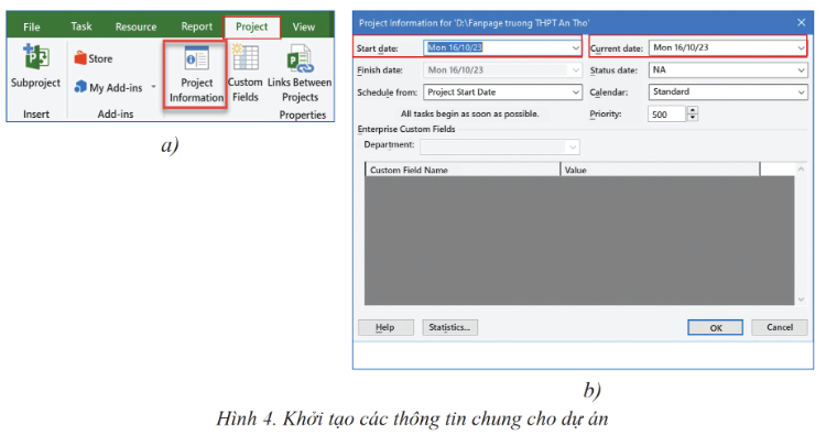 CHUYÊN ĐỀ 2: THỰC HÀNH SỬ DỤNG PHẦN MỀM QUẢN LÍ DỰ ÁN