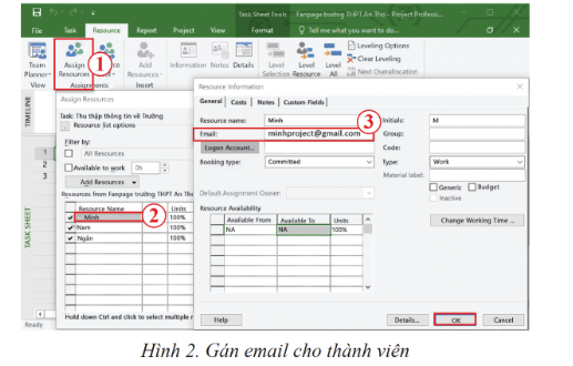 BÀI 3: CHIA SẺ DỮ LIỆU, TRAO ĐỔI THÔNG TIN VÀ CHUẨN BỊ BÁO CÁO CHO DỰ ÁN