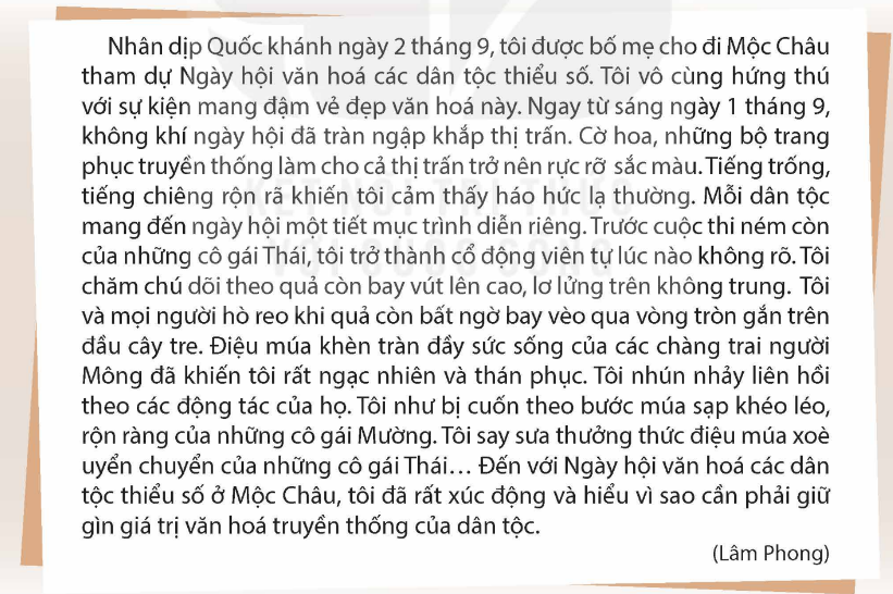 3. VIẾT: TÌM HIỂU CÁCH VIẾT ĐOẠN VĂN THỂ HIỆN TÌNH CẢM, CẢM XÚC VỀ MỘT SỰ VIỆC