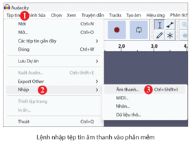 CHUYÊN ĐỀ 2: PHẦN MỀM BIÊN TẬP ÂM THANH VÀ THU ÂM