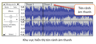 BÀI 2: BIÊN TẬP ÂM THANH TRÊN PHẦN MỀM AUDACITY