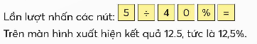 CHỦ ĐỀ 5: TỈ SỐ PHẦN TRĂM