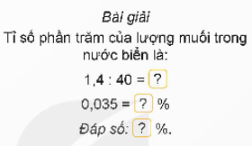 CHỦ ĐỀ 7: TỈ SỐ VÀ CÁC BÀI TOÁN LIÊN QUAN