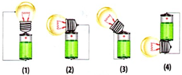 PHIẾU HỌC TẬP 1                                         BÀI TẬP (CHỦ ĐỀ 5)Bài 1. Tại sao khi lau kính bằng các khăn vải khô ta thấy không sạch bụi?......................................................................................................................................... .........................................................................................................................................Bài 2. Ở xứ lạnh, vào mùa đông, một người đi tất (vớ) trên một sàn nhà được trải thảm, khi đưa tay vào gần các tay nắm cửa bằng kim loại thì nghe thấy có tiếng lách tách nhỏ và tay người đó bị điện giật. Hãy giải thích vì sao?......................................................................................................................................... .................................................................................................................................................................................................................................................................................. .........................................................................................................................................Bài 3. Khi nối hai cực của một pin với bóng đèn như các hình dưới đây thì trường hợp nào đèn sáng.......................................................................................................................................... .................................................................................................................................................................................................................................................................................. .........................................................................................................................................Bài 4. Tác dụng hoá học của dòng điện khi đi qua dung dịch muối đồng sunfat được biểu hiện ở chỗ?......................................................................................................................................... .................................................................................................................................................................................................................................................................................. ......................................................................................................................................... PHIẾU HỌC TẬP 2