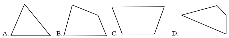 PHIẾU HỌC TẬP 1BÀI 45. HÌNH THANGBài 1. Trong các hình dưới đây, hình nào là hình thang?.........................................................................................................................................Bài 2. Xác định vị trí điểm Q để có hình thang MNPQ, biết rằng:a) Hai đáy là MN và QP           b) Hai đáy là MQ và PN          Bài 3. Vẽ thêm hai đoạn thẳng trong mỗi hình sau để được một hình thang:PHIẾU HỌC TẬP 2