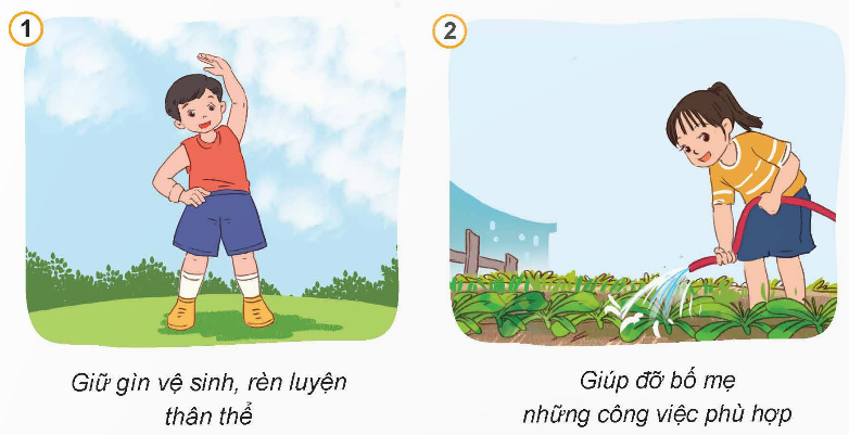 PHIẾU HỌC TẬP 1BÀI 12: QUYỀN VÀ BỔN PHẬN CỦA TRẺ EM1. Quan sát tranh và trả lời câu hỏi:a. Các tranh trên nói đến quyền nào của trẻ em?b. Em hãy kể thêm các quyền khác của trẻ em?......................................................................................................................................................................................................................................................................................................................................................................................................................................................................................................................................................................................................................................................................................................................................................................................................................................................2. Em hãy trả lời câu hỏi?a. Theo em, vì sao phải thực hiện quyền và bổn phận của trẻ em?b. Nêu ý nghĩa của việc thực hiện quyền và bổn phận của trẻ em?...............................................................................................................................................................................................................................................................................................................................................................................................................................................................................................................................................................................................................................................................................................................................................................................................................................................................................................................................................................................................3. Em sẽ thực hiện quyền của trẻ em như thế nào trong các trường hợp sau?a. Em phát hiện có một bạn trong lớp bị các bạn khác xa lánh, không chơi cùng.b. Một người lạ đến gần cho đồ chơi và rủ em đi theo người ấy.c. Em bị lạc bố mẹ khi đi tham quan, mua sắm ở trung tâm thương mại.d. Em gặp một em nhỏ có vết thương trên tay và đang ngồi học một mình..............................................................................................................................................................................................................................................................................................................................................................................................................................................................................................................................................................................................................................................................................................................4. Quan sát tranh và trả lời câu hỏi?a, Các bạn trong tranh đã thực hiện bổn phận gì?b, Theo em, trẻ em còn có những bổn phận nào khác?.............................................................................................................................................................................................................................................................................................................................................................................................................................................................................................................................................................................................................................................................................................................PHIẾU HỌC TẬP 2