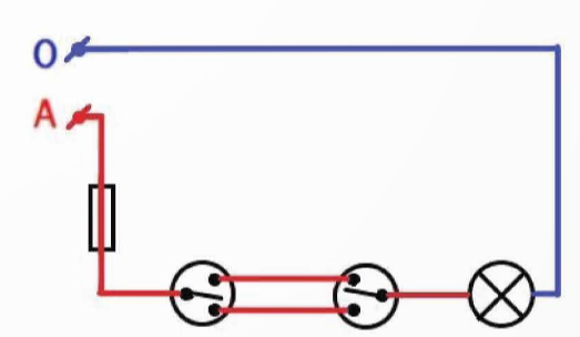 BÀI 5: TÍNH TOÁN CHI PHÍ MẠNG ĐIỆN TRONG NHÀ(16 CÂU) A. CÂU HỎI TRẮC NGHIỆM1. NHẬN BIẾT (7 CÂU)Câu 1: Có mấy bước để tính toán chi phí lắp đặt mạng điện trong nhà? A. 1.B. 2.C. 3.D. 4. Câu 2: Sơ đồ ở hình bên là sơ đồ gì? A. Sơ đồ lắp đặt mạng điện trong nhà phức tạp.B. Sơ đồ lắp đặt mạng điện trong nhà đơn giản.C. Sơ đồ nguyên tắc mạng điện trong nhà. D. Sơ đồ hoạt động mạng điện trong nhà. Câu 3: Vật liệu nào dưới đây là vật liệu cách điện?A. Ống nhựa PVC 16 mm.B. Dây dẫn điện 2  2,5 mm2C. Công tắc 5 A.D. Ổ cắm điện 20 A. Câu 4: Hình nào trong các hình dưới đây chứa thiết bị đóng cắt? Hình 1Hình 2Hình 3Hình 4 A. Hình 1. B. Hình 2.C. Hình 3. D. Hình 4. Câu 5: Sơ đồ hình bên có thiết bị nào dưới đây? A. Nguồn điện.B. Công tơ điện.C. Ôm kế.D. Quạt trần. Câu 6: Sơ đồ ở hình bên có thiết bị nào dưới đây?A. Aptomat một cực.B. Aptomat hai cực.C. Cầu chì.D. Công tắc ba cực. Câu 7: Sơ đồ ở hình bên có thiết bị nào dưới đây? A. Quạt trần.B. Công tắc ba cực.C. Aptomat ba cực.D. Bóng đèn.  2. THÔNG HIỂU (5 CÂU)Câu 1: Bước đầu tiên cần thực hiện khi tính toán chi phí lắp đặt mạng điện trong nhà là gì? A. Lập bảng thống kê số lượng thiết bị.B. Lập bảng thống kê số lượng vật liệu.C. Nghiên cứu sơ đồ lắp đặt mạng điện.D. Lập bảng tính toán chi phí. Câu 2: Sơ đồ ở hình bên không chứa thiết bị nào dưới đây?A. Bóng đèn.B. Aptomat.C. Ổ cắm.D. Quạt trần.  Câu 3: Sơ đồ ở hình bên không chứa thiết bị nào dưới đây? A. Cầu chì.B. Công tơ điện. C. Ổ lấy điện.D. Nguồn điện. ----------------------------------------------------------- Còn tiếp ---------------------- BÀI 7: MỘT SỐ NGÀNH NGHỀ LIÊN QUAN ĐẾN LẮP ĐẶT MẠNG ĐIỆN TRONG NHÀ(16 CÂU)