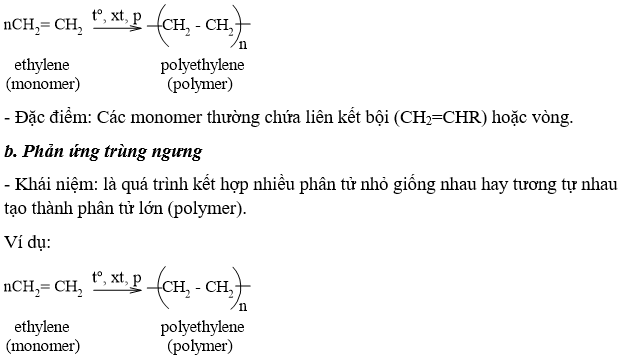 CHỦ ĐỀ 4. POLIMERBÀI 8. ĐẠI CƯƠNG VỀ POLYMER