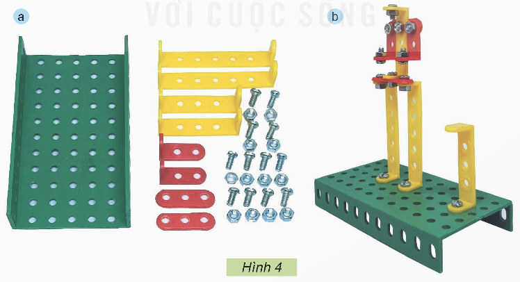 I. SLIDE ĐIỆN TỬ KÌ 2 CÔNG NGHỆ 5 KẾT NỐI TRI THỨCGiáo án điện tử Công nghệ 5 kết nối Bài 4: Thiết kế sản phẩmGiáo án điện tử Công nghệ 5 kết nối Bài 5: Sử dụng điện thoạiGiáo án điện tử Công nghệ 5 kết nối Bài 6: Sử dụng tủ lạnhGiáo án điện tử Công nghệ 5 kết nối Bài 7: Lắp ráp mô hình xe điện chạy bằng pinGiáo án điện tử Công nghệ 5 kết nối Bài 8: Mô hình máy phát điện gióGiáo án điện tử Công nghệ 5 kết nối Bài 9: Mô hình điện mặt trờiBÀI 7: LẮP RÁP MÔ HÌNH XE ĐIỆN CHẠY BẰNG PIN1. TÌM HIỂU SẢN PHẨM MẪU- Em từng có đồ chơi mô hình chạy bằng pin nào chưa?- Mô hình xe điện chạy bằng pin gồm có những bộ phận nào?2. CHI TIẾT, VẬT LIỆU, DỤNG CỤ- Để lắp ráp hoàn chỉnh mô hình xe điện chạy bằng pin cần chuẩn bị những gì?- Những dụng cụ nào là cần thiết để lắp ráp các bộ phận của xe?- Những dụng cụ nào cần để hỗ trợ cho việc lắp ráp mô hình xe điện chạy bằng pin?3. THỰC HÀNH - Sau khi lắp ráp mô hình xe điện chạy bằng pin, sản phẩm cần đạt những yêu cầu gì?- Trình bày thứ tự lắp ráp mô hình xe điện chạy bằng pin? - Sau khi lắp ráp xong mô hình, em có cần phải kiểm tra lại không? Nếu có thì sẽ cần phải kiểm tra những gì?- Cần phải làm gì để kiểm tra xe có hoạt động được hay không?- Khi lắp pin vào mô hình cần lưu ý điều gì?4. GIỚI THIỆU, ĐÁNH GIÁ VÀ HOÀN THIỆN SẢN PHẨM- Đánh giá sản phẩm dựa trên những tiêu chí nào?- Em sẽ trưng bày sản phẩm của mình ở đâu?- Khi lắp ráp đúng các bộ phần, nhưng mô hình xe điện chạy bằng pin vẫn không hoạt động được thì cần phải kiểm tra cái gì?- Em hãy tự nhớ lại các bước để tự thực hành lắp ráp mô hình xe điện chạy bằng pin?------------------------- Còn tiếp -------------------------BÀI 9: MÔ HÌNH ĐIỆN MẶT TRỜI1. ĐIỆN ĐƯỢC TẠO RA TỪ PIN MẶT TRỜI- Em biết những nguồn nào tạo ra dòng điện?- Theo em ánh sáng mặt trời có thể tạo ra dòng điện không?- Em hãy tìm hiểu thêm thông tin và cho biết ánh sáng mặt trời tạo ra dòng điện như thế nào?- Để ánh sáng mặt trời tạo ra dòng điện thì điều kiện cần là gì?- Trong mô hình điện dùng năng lượng mặt trời gồm các bộ phận nào?- Tấm pin mặt trời có tác dụng gì trong mô hình?2. THỰC HÀNH LẮP RÁP MÔ HÌNH MÁY ĐIỆN MẶT TRỜI- Các bộ phận chính của mô hình điện mặt trời là gì?- Trong mô hình, bộ phận nào tạo ra dòng điện?- Sau khi lắp ráp xong mô hình máy phát điện mặt trời, sản phẩm cần đạt những yêu cầu gì?- Chức năng của tấm pin mặt trời là gì?- Khung giá đỡ gồm những bộ phận nào?- Dây dẫn điện có tác dụng gì?- Thiết bị tiêu thụ năng lượng điện có tác dụng gì?- Khi thay đổi tốc độ độ sáng chiếu vào tấm pin thì độ sáng của bóng đèn led sẽ thay đổi như thế nào?- Để lắp ráp mô hình máy phát điện mặt trời, cần những dụng cụ nào?- Những dụng cụ nào là bộ phận của mô hình, những dụng cụ nào là hỗ trợ cho việc lắp ráp mô hình?- Hãy nêu thứ tự lắp ráp mô hình máy phát điện mặt trời?- Mô hình sản phẩm được đánh giá dựa trên những tiêu chí nào?------------------------- Còn tiếp -------------------------II. BÀI TẬP TỰ LUẬN KÌ 2 CÔNG NGHỆ 5 KẾT NỐI TRI THỨCTự luận Công nghệ 5 kết nối Bài 6: Sử dụng tủ lạnhCâu hỏi tự luận Công nghệ 5 kết nối Bài 7: Lắp ráp mô hình xe điện chạy bằng pinCâu hỏi tự luận Công nghệ 5 kết nối Bài 8: Mô hình máy phát điện gióCâu hỏi tự luận Công nghệ 5 kết nối Bài 9: Mô hình điện mặt trờiPHẦN HAI: THỦ CÔNG KĨ THUẬTBÀI 7: LẮP RÁP MÔ HÌNH XE ĐIỆN CHẠY BẰNG PIN(15 CÂU)1. NHẬN BIẾT (5 CÂU)Câu 1: Mô hình xe điện chạy bằng pin gồm những bộ phận nào?Trả lời:Mô hình gồm có các bộ phận sau:- Khung xe- Trục và bánh xe- Động cơ và hệ truyền động- Nguồn điệnCâu 2: Nêu yêu cầu sản phẩm khi lắp ráp mô hình xe điện chạy bằng pin.Trả lời:Yêu cầu sản phẩm: Đúng và đủ chi tiết; đúng hình dạng, gọn gàng; mối ghép chắc chắn; xe chạy được khi đóng công tắc.Câu 3: Nêu các bước lắp mô hình xe điện chạy bằng pin.Trả lời:Các bước thực hiện như sau:+ Bước 1: Lắp khung xe+ Bước 2: Lắp động cơ và giá pin vào khung xe,.+ Bước 3: Lắp hệ thống truyền động vào trục và bánh xe+ Bước 4: Kiểm tra hoạt động của mô hìnhCâu 4: Cần những chi tiết, vật dụng, dụng cụ nào để lắp khung xe?Trả lời:- Hai thanh chữ U dài- Bốn thanh thẳng 3 lỗ- Một tấm lớnCâu 5: Khi lắp mô hình xe điện chạy bằng pin, cần nối dây điện như thế nào?Trả lời: Nối dây điện màu đỏ vào cực dương, nối dây điện màu đen vào cực âm của động cơ. 2. THÔNG HIỂU (5 CÂU)Câu 1: Khi lắp động cơ và giá pin vào khung xe, cần lắp như thế nào?Trả lời:- Dùng tấm 2 lỗ để cố định động cơ vào khung xe.- Dùng băng dính 2 mặt để cố định giá 2 pin tiểu vào khung xe và nối 2 đầu dây điện của giá 2 pin tiểu với 3 cực của động cơ.- Lưu ý: Nối dây điện màu đỏ vào cực dương, nối dây điện màu đen vào cực âm của động cơ.Câu 2: Khi lắp hệ truyền động vào trục bánh xe, cần lắp như thế nào?Trả lời:- Lắp hệ truyền động vào trục bánh xe và động cơ.- Lắp bánh xxe vào trục bánh xe. ------------------------- Còn tiếp -------------------------PHẦN HAI: THỦ CÔNG KĨ THUẬTBÀI 8: MÔ HÌNH MÁY PHÁT ĐIỆN GIÓ(15 CÂU)1. NHẬN BIẾT (5 CÂU)Câu 1: Nêu cách tạo ra điện gió.Trả lời:Gió làm quay cánh quạt của máy phát điện. Khi cánh quạt chuyển động, máy phát điện gió sẽ tạo ra điện.Câu 2: Máy phát điện gió được dùng để làm gì?Trả lời:Máy phát điện gió đuợc dùng để biến đổi năng lượng gió thành năng lượng điện.Câu 3: Nêu các bộ phận của mô hình máy phát điện gió.Trả lời:Mô hình máy phát điện gió gồm có các bộ phận chính như: máy phát điện cánh quạt, khung giá đỡ, dây dẫn điện và thiết bị tiêu thụ điện.Câu 4: Nêu yêu cầu sản phẩm khi lắp ráp mô hình máy phát điện gió.Trả lời:Yêu cầu sản phẩm: Đúng và đủ các bộ phận; đúng hình dạng; mối ghép chắc chắn; dây dẫn điện gọn gàng; đèn LED phát sáng khi cánh quạt quay; độ sáng đèn LED thay đổi khi tốc độ gió thay đổi.Câu 5: Nêu các bước lắp ráp mô hình máy phát điện gió.Trả lời: - Bước 1: Lắp khung giá đỡ- Bước 2: Lắp đèn LED với dây dẫn điện- Bước 3: Gắn máy phát điện và đèn LED vào khung giá đỡ.- Bước 4: Kiểm tra hoạt động của mô hình2. THÔNG HIỂU (5 CÂU)