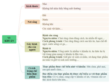 ÔN TẬP CHỦ ĐỀ VI KHUẨN(1 tiết)