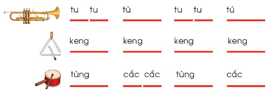 CHỦ ĐỀ 1: RỘN RÀNG NGÀY MỚI (4 TIẾT) I. MỤC TIÊU:1. Kiến thức: Khám phá sự khác nhau của các âm thanh trong cuộc sống và trong âm nhạc.2. Năng lực: * Năng lực chung:- Nhận biết và bày tỏ được tình cảm, cảm xúc của bản thân sau khi nghe bài hát Ngày mùa vui- Bước đầu biết sử dụng ngôn ngữ kết hợp hình ảnh, cử chỉ để trình bày thông tin và ý tưởng- Tích cực, chủ động, sáng tạo thông qua hoạt động đọc nhạc và chơi nhạc cụ.*Năng lực âm nhạc:- Bước đầu cảm nhận về đặc trưng của âm thanh trong cuộc sống và trong âm nhạc qua hoạt động khám phá.- Hát bài hát Ngày mùa vui với giọng hát tự nhiên, tư thế phù hợp; hát rõ lời và thuộc lời, duy trì được tốc độ ổn định; nêu được lên bài hát và tên tác giả.- Đọc đúng tên nốt; bước đầu thể hiện đúng cao độ và trường độ các mẫu âm.- Bước đầu chơi nhạc cụ đúng tư thế, đúng cách; thể hiện đúng trường độ các mẫu tiết tấu; biết sử dụng nhạc cụ để đệm cho bài hát Ngày mùa vui.- Biết vận động cơ thể phù hợp với nhịp điệu.3. Phẩm chất:- Yêu thiên nhiên và có những việc làm thiết thực bảo vệ thiên nhiên- Kính trọng, biết ơn người lao động.II. THIẾT BỊ DẠY HỌC VÀ HỌC LIỆU1. Giáo viên: - SGV, đồ dùng, tranh ảnh... để tổ chức các hoạt động- Nhạc cụ và các phương tiện nghe – nhìn, các file học liệu điện tử2. Học sinh: sgk, nhạc cụ gõ (hoặc nhạc cụ gõ tự tạo).III. TIẾN TRÌNH DẠY HỌCTIẾT 1