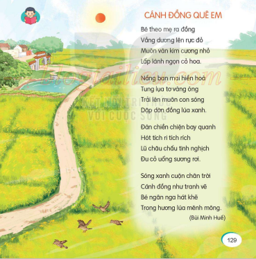 BÀI 30: CÁNH ĐỒNG QUÊ EM (6 tiết)