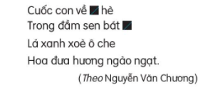 BÀI 6: MÙA VÀNG (6 tiết)