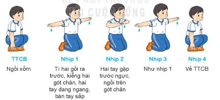 BÀI 6: BÀI TẬP CÁC TƯ THẾ QUỲ, NGỒI CƠ BẢN