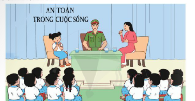  CHỦ ĐỀ 9: AN TOÀN TRONG CUỘC SỐNG Sau chủ đề này, HS nắm được:Nêu được một số địa điểm, tình huống có thể bị lạc, bị bắt cóc.Nêu được những việc cần làm để phòng trừ bị lạc, bị bắt cóc.Xử lí được một số tình huống trước khi bị lạc.  TUẦN 33 - TIẾT 1: SINH HOẠT DƯỚI CỜTRÒ CHUYỆN VỀ CHỦ ĐỀ AN TOÀN TRONG CUỘC SỐNGI. MỤC TIÊU1. Mức độ, yêu cầu cần đạtNhận biết được những tình huống có nguy cơ và cách phòng tránh bị lạc và bị bắt cóc.2. Năng lựcNăng lực chung: Giao tiếp, hợp tác ; Tự chủ, tự học.Năng lực riêng: Có ý thức tự bảo vệ bản thân, phòng tránh những nguy cơ bị lạc, bị bắt cóc. 3. Phẩm chấtBồi dưỡng phẩm chất nhân ái, trung thực, trách nhiệm. II. PHƯƠNG PHÁP VÀ THIẾT BỊ DẠY HỌC 1. Phương pháp dạy họcVấn đáp, động não, trực quan, hoạt động nhóm, đóng vai, giải quyết vấn đề, lắng nghe tích cực.2. Thiết bị dạy họca. Đối với GVNhắc HS mặc đúng đồng phục, trang phục biểu diễn. b. Đối với HS: Mặc lịch sự, sạch sẽ; đầu tóc gọn gàng.III. CÁC HOẠT ĐỘNG DẬY HỌC HOẠT ĐỘNG CỦA GIÁO VIÊNHOẠT ĐỘNG CỦA HỌC SINHI. HOẠT ĐỘNG KHỞI ĐỘNGa. Mục tiêu:  Tạo tâm thế hứng thú cho học sinh và từng bước làm quen với các hoạt động chào cờ.b. Cách tiến hành: GV cho HS ổn định tổ chức, nhắc nhở HS chỉnh đốn hàng ngũ, trang phục để thực hiện nghi lễ chào cờ. II. HOẠT ĐỘNG HÌNH THÀNH KIẾN THỨCa. Mục tiêu:  HS tham gia các hoạt động trò chuyện trong chủ đề an toàn trong cuộc sống.b. Cách tiến hành: - GV nhắc nhở HS chỉnh đốn hàng ngũ, thực hiện nghi lễ chào cờ. - HS nghe GV nhận xét kết quả thi đua của tuần vừa qua và phát động phong trào của tuần tới. - GV Tổng phụ trách Đội tổ chức buổi giao lưu giữa HS toàn trường và khách mời là chú công an về chủ đề An toàn trong cuộc sống:+ Buổi giao lưu tổ chức theo hình thức tọa đàm.+ Chú công an sẽ nói về nguy cơ và cách phòng tránh bị lạc và bị bắt cóc.+ HS đặt câu hỏi giao lưu với chú công an.+ GV khuyến khích HS chia sẻ suy nghĩ và cảm xúc của mình về buổi giao lưu.         - HS chào cờ.  - HS lắng nghe, tiếp thu, thực hiện.   Ngày soạn:…/…/…Ngày dạy:…/…/… TUẦN 33 - TIẾT 2: HOẠT ĐỘNG GIÁO DỤC THEO CHỦ ĐỀ - PHÒNG TRÁNH BỊ BẮT CÓC