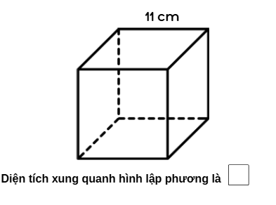 BÀI 51: Diện tích xung quanh và diện tích toàn phần của hình lập phương