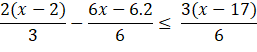  BÀI 6: BẤT PHƯƠNG TRÌNH BẬC NHẤT MỘT ẨN(15 CÂU)