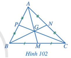 BÀI 10: TÍNH CHẤT BA ĐƯỜNG TRUNG TUYẾN CỦA TAM GIÁC