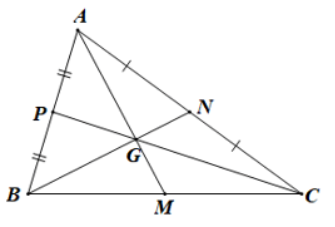 BÀI 10: TÍNH CHẤT BA ĐƯỜNG TRUNG TUYẾN CỦA TAM GIÁC