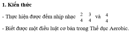 BÀI 2: NGHE NHẠC VÀ ĐẾM NHỊP