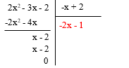 BÀI 4: PHÉP NHÂN VÀ PHÉP CHIA ĐA THỨC MỘT BIẾN