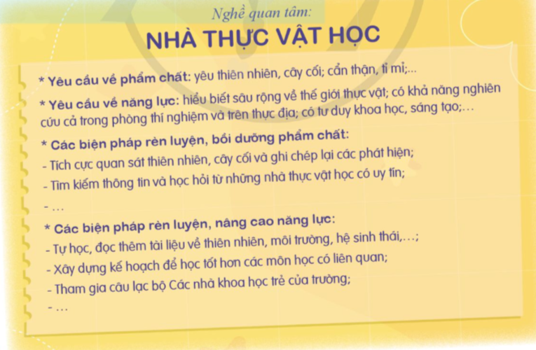 RÈN LUYỆN BẢN THÂN THEO NGHỀ EM QUAN TÂM