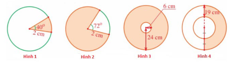  BÀI 15: ĐỘ DÀI CỦA CUNG TRÒN. DIỆN TÍCH HÌNH QUẠT TRÒN VÀ HÌNH VÀNH KHUYÊN(16 CÂU)