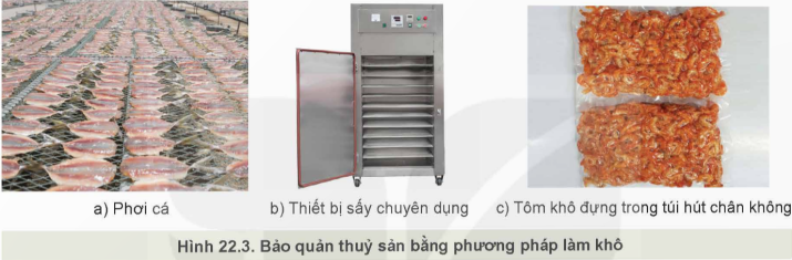 BÀI 22: BẢO QUẢN VÀ CHẾ BIẾN SẢN PHẨM THỦY SẢN